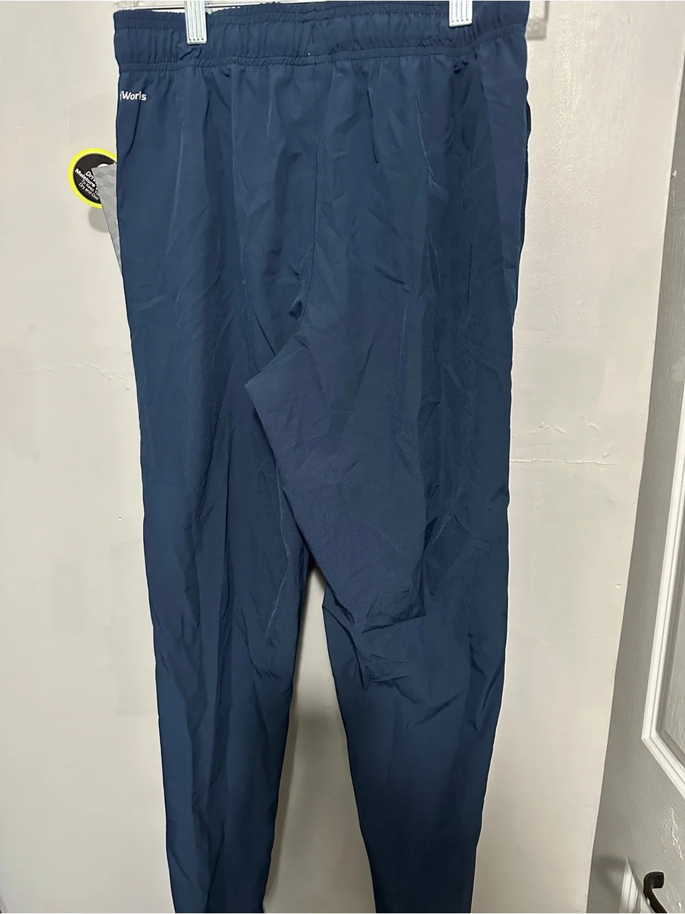 Boys Athletic Works Navy Drawstring Jogger Pants XL 14/16